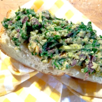 Recepta de paté #6: Guacamole de blets